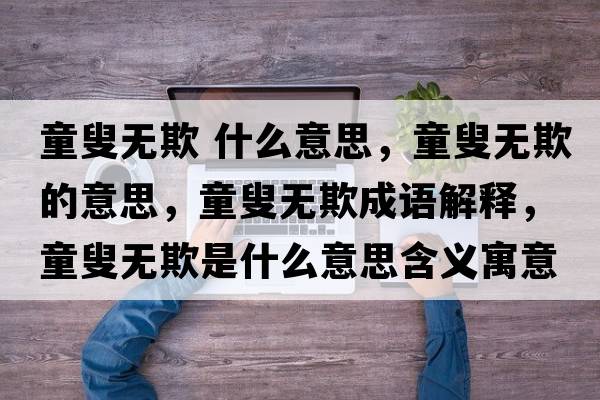 童叟無(wú)欺 什么意思，童叟無(wú)欺的意思，童叟無(wú)欺成語(yǔ)解釋?zhuān)艧o(wú)欺是什么意思含義寓意