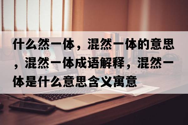 什么然一體，混然一體的意思，混然一體成語(yǔ)解釋?zhuān)烊灰惑w是什么意思含義寓意