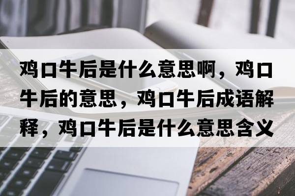 雞口牛后是什么意思啊，雞口牛后的意思，雞口牛后成語(yǔ)解釋?zhuān)u口牛后是什么意思含義寓意