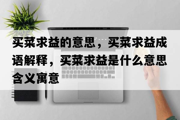 買(mǎi)菜求益的意思，買(mǎi)菜求益成語(yǔ)解釋?zhuān)I(mǎi)菜求益是什么意思含義寓意