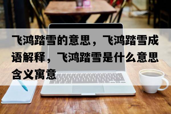 飛鴻踏雪的意思，飛鴻踏雪成語(yǔ)解釋?zhuān)w鴻踏雪是什么意思含義寓意
