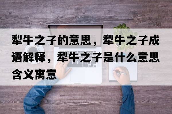 犁牛之子的意思，犁牛之子成語(yǔ)解釋?zhuān)缗Ｖ邮鞘裁匆馑己x寓意