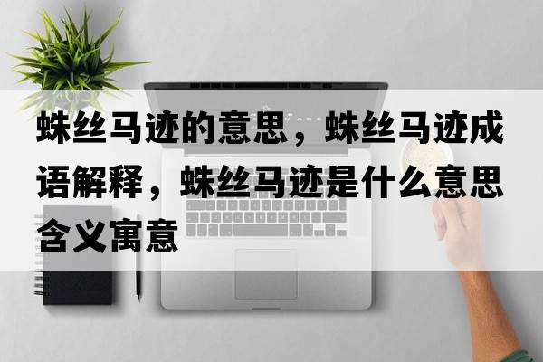 蛛絲馬跡的意思，蛛絲馬跡成語(yǔ)解釋?zhuān)虢z馬跡是什么意思含義寓意