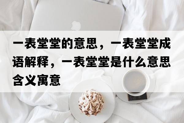 一表堂堂的意思，一表堂堂成語(yǔ)解釋?zhuān)槐硖锰檬鞘裁匆馑己x寓意