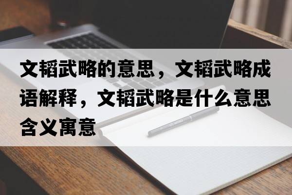 文韜武略的意思，文韜武略成語(yǔ)解釋?zhuān)捻w武略是什么意思含義寓意