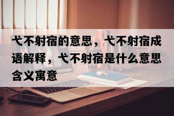 弋不射宿的意思，弋不射宿成語(yǔ)解釋?zhuān)簧渌奘鞘裁匆馑己x寓意