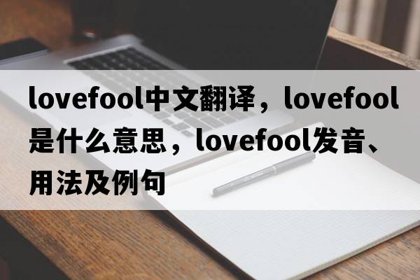 lovefool中文翻譯，lovefool是什么意思，lovefool發(fā)音、用法及例句