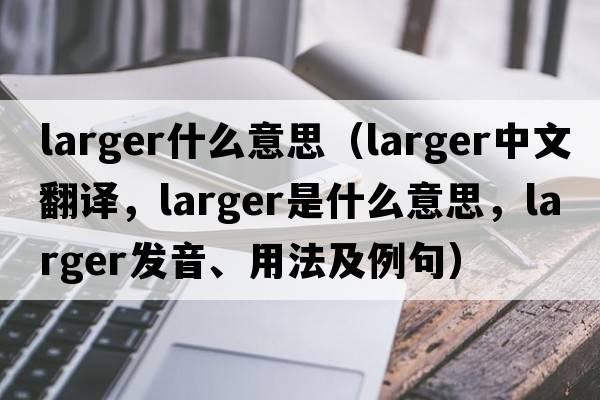 larger什么意思（larger中文翻譯，larger是什么意思，larger發(fā)音、用法及例句）