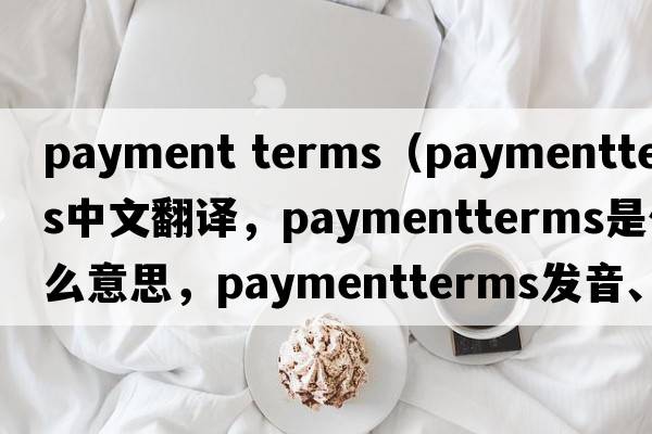 payment terms（paymentterms中文翻譯，paymentterms是什么意思，paymentterms發(fā)音、用法及例句）