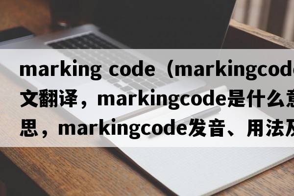 marking code（markingcode中文翻譯，markingcode是什么意思，markingcode發(fā)音、用法及例句）