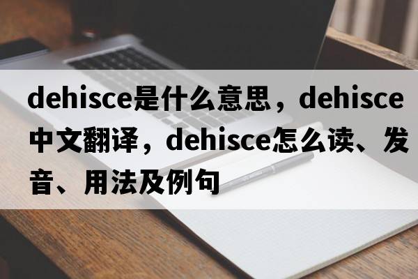 dehisce是什么意思，dehisce中文翻譯，dehisce怎么讀、發(fā)音、用法及例句