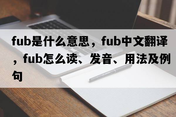 fub是什么意思，fub中文翻譯，fub怎么讀、發(fā)音、用法及例句