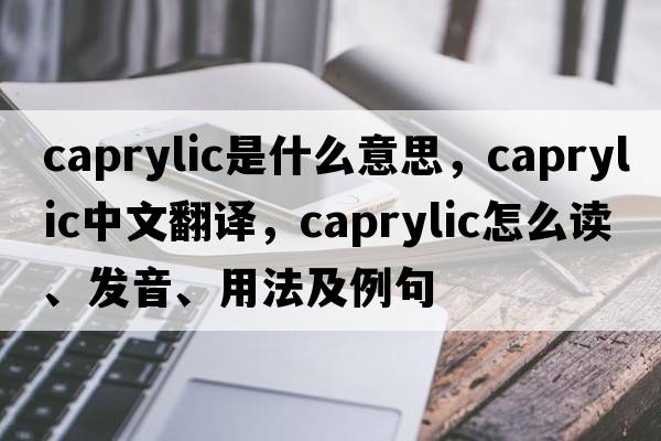 caprylic是什么意思，caprylic中文翻譯，caprylic怎么讀、發(fā)音、用法及例句
