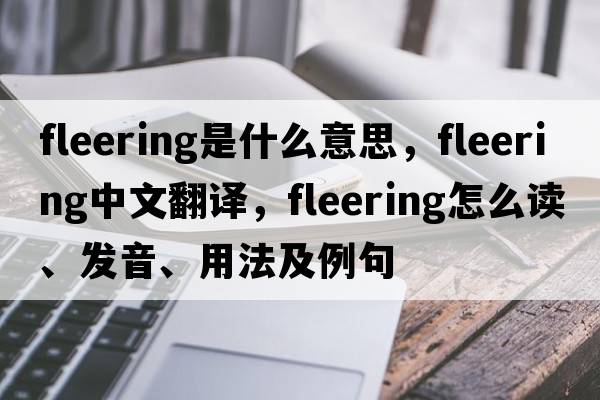 fleering是什么意思，fleering中文翻譯，fleering怎么讀、發(fā)音、用法及例句