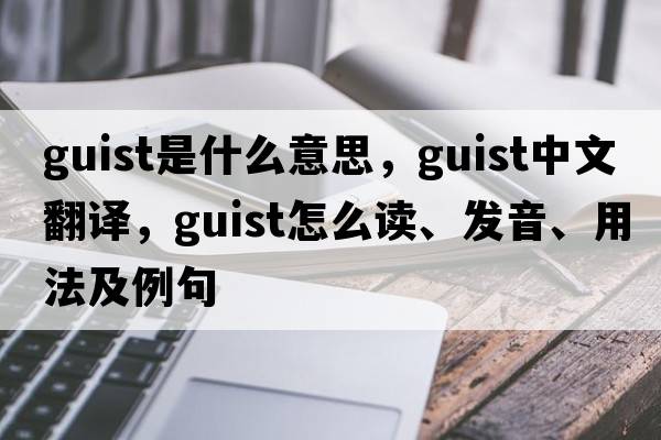 Guist是什么意思，Guist中文翻譯，Guist怎么讀、發(fā)音、用法及例句