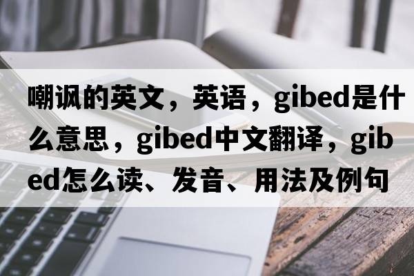 嘲諷的英文，英語(yǔ)，gibed是什么意思，gibed中文翻譯，gibed怎么讀、發(fā)音、用法及例句
