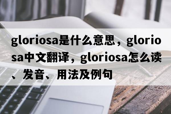gloriosa是什么意思，gloriosa中文翻譯，gloriosa怎么讀、發(fā)音、用法及例句