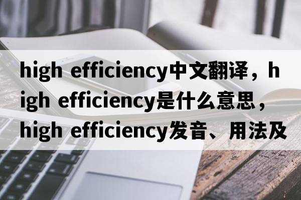 high efficiency中文翻譯，high efficiency是什么意思，high efficiency發(fā)音、用法及例句