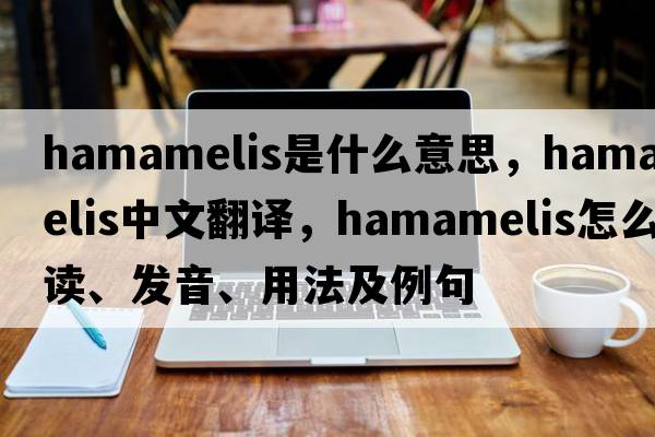 hamamelis是什么意思，hamamelis中文翻譯，hamamelis怎么讀、發(fā)音、用法及例句