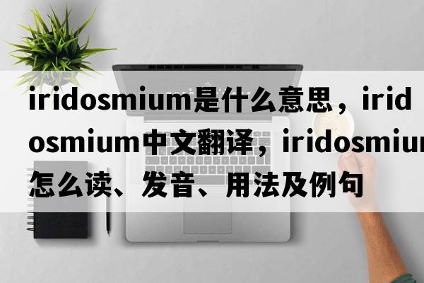 iridosmium是什么意思，iridosmium中文翻譯，iridosmium怎么讀、發(fā)音、用法及例句