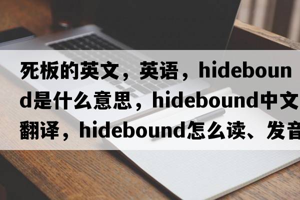 死板的英文，英語(yǔ)，hidebound是什么意思，hidebound中文翻譯，hidebound怎么讀、發(fā)音、用法及例句
