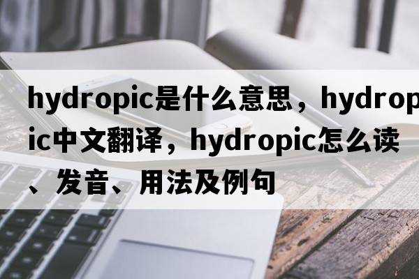 hydropic是什么意思，hydropic中文翻譯，hydropic怎么讀、發(fā)音、用法及例句