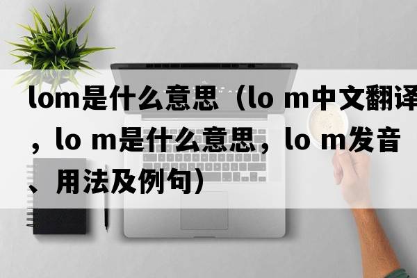 lom是什么意思（lo m中文翻譯，lo m是什么意思，lo m發(fā)音、用法及例句）
