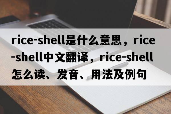 rice-shell是什么意思，rice-shell中文翻譯，rice-shell怎么讀、發(fā)音、用法及例句