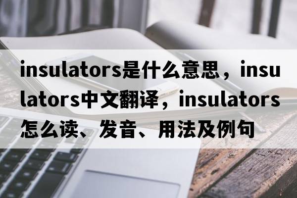 insulators是什么意思，insulators中文翻譯，insulators怎么讀、發(fā)音、用法及例句