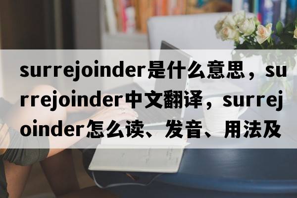 surrejoinder是什么意思，surrejoinder中文翻譯，surrejoinder怎么讀、發(fā)音、用法及例句