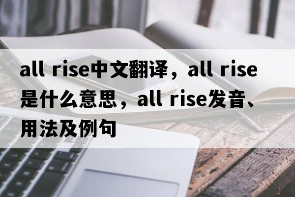 all rise中文翻譯，all rise是什么意思，all rise發(fā)音、用法及例句