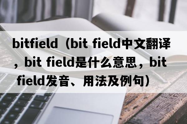 bitfield（bit field中文翻譯，bit field是什么意思，bit field發(fā)音、用法及例句）