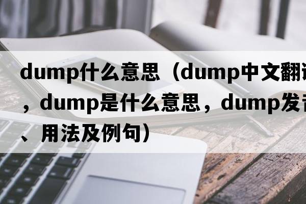 dump什么意思（dump中文翻譯，dump是什么意思，dump發(fā)音、用法及例句）
