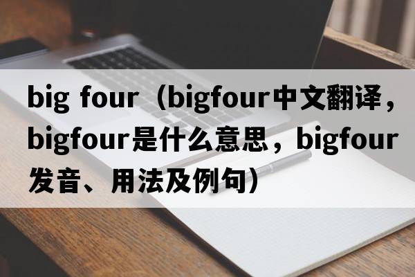 big four（bigfour中文翻譯，bigfour是什么意思，bigfour發(fā)音、用法及例句）
