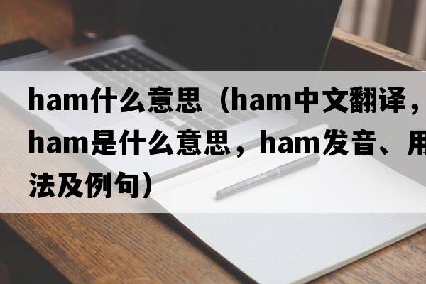 ham什么意思（ham中文翻譯，ham是什么意思，ham發(fā)音、用法及例句）