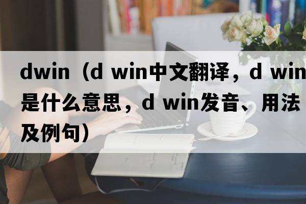 dwin（d win中文翻譯，d win是什么意思，d win發(fā)音、用法及例句）