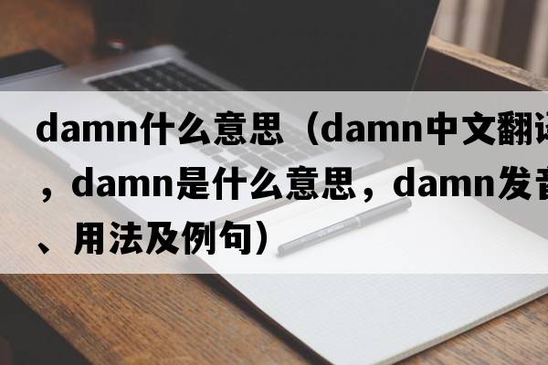 damn什么意思（damn中文翻譯，damn是什么意思，damn發(fā)音、用法及例句）