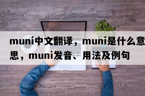 muni中文翻譯，muni是什么意思，muni發(fā)音、用法及例句