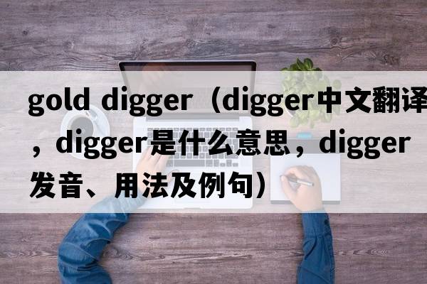 gold digger（digger中文翻譯，digger是什么意思，digger發(fā)音、用法及例句）