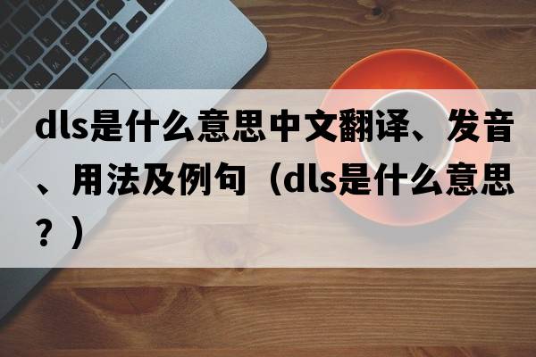 dls是什么意思中文翻譯、發(fā)音、用法及例句（dls是什么意思？）