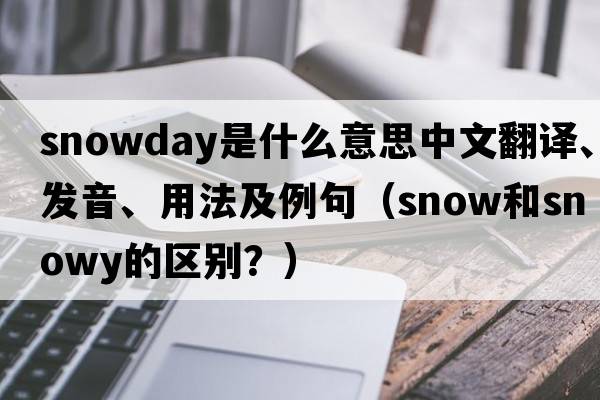 snowday是什么意思中文翻譯、發(fā)音、用法及例句（snow和snowy的區別？）