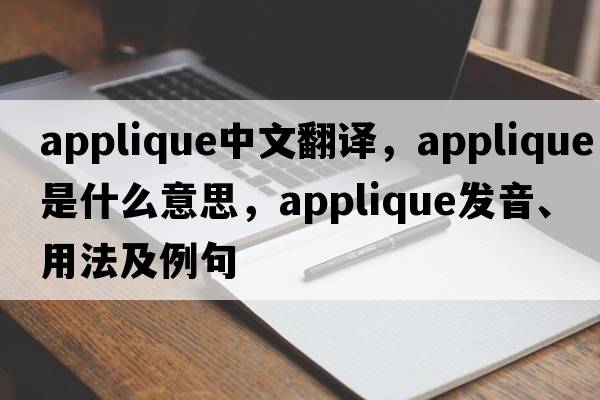 applique中文翻譯，applique是什么意思，applique發(fā)音、用法及例句