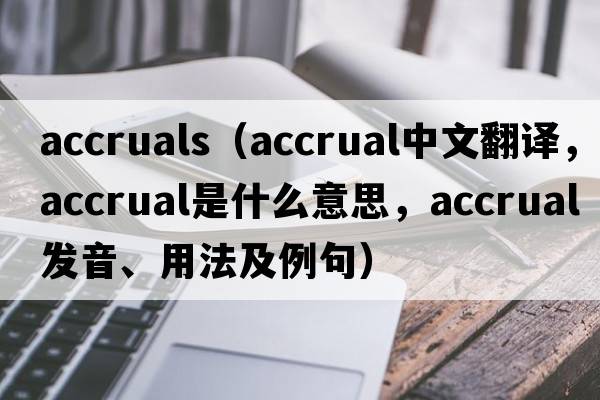 accruals（accrual中文翻譯，accrual是什么意思，accrual發(fā)音、用法及例句）