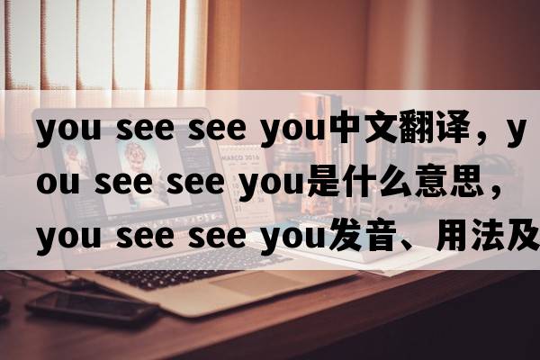 you see see you中文翻譯，you see see you是什么意思，you see see you發(fā)音、用法及例句