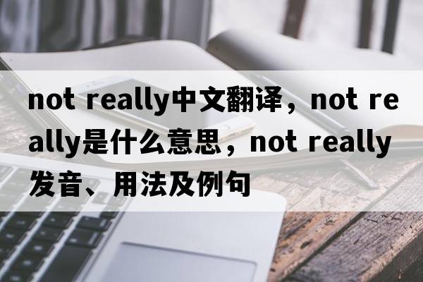 not really中文翻譯，not really是什么意思，not really發(fā)音、用法及例句