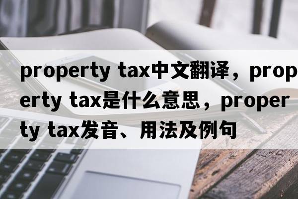property tax中文翻譯，property tax是什么意思，property tax發(fā)音、用法及例句