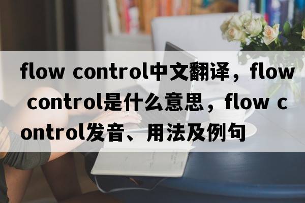 flow control中文翻譯，flow control是什么意思，flow control發(fā)音、用法及例句