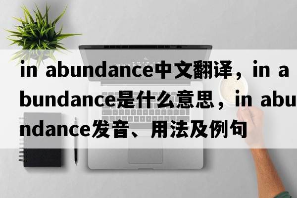 in abundance中文翻譯，in abundance是什么意思，in abundance發(fā)音、用法及例句