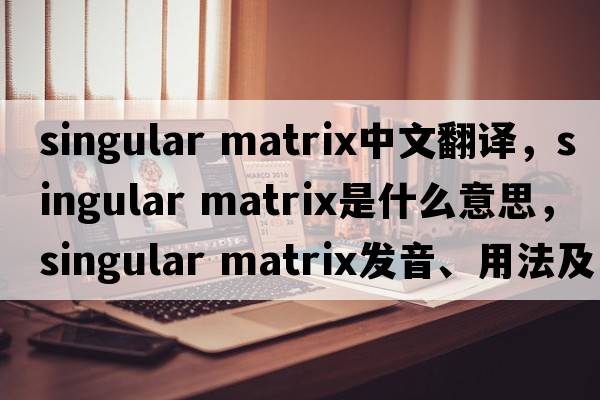 singular matrix中文翻譯，singular matrix是什么意思，singular matrix發(fā)音、用法及例句