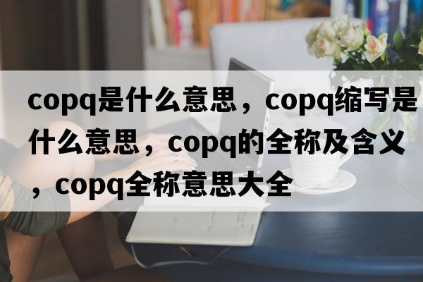 copq是什么意思，copq縮寫(xiě)是什么意思，copq的全稱(chēng)及含義，copq全稱(chēng)意思大全